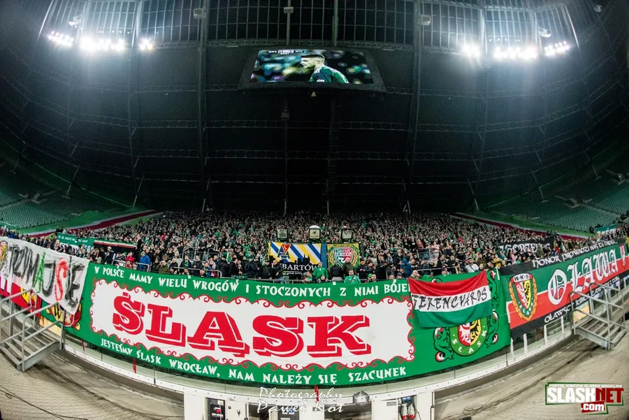 Foto: Śląsk Wrocław - Wisła Kraków (kibice)