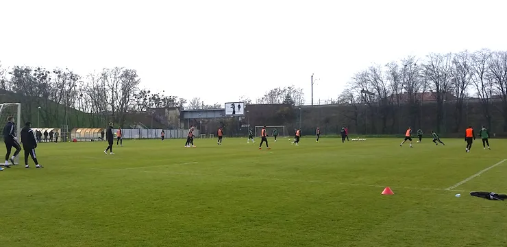 Kontrola antydopingowa i trening na Oporowskiej
