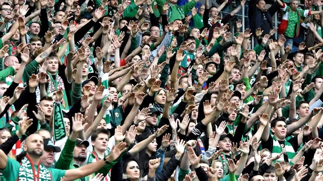 WIDEO: Radość z goli, doping, podziękowania