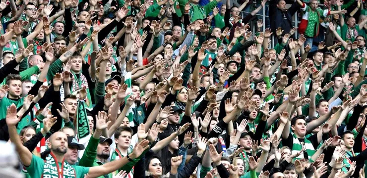 WIDEO: Radość z goli, doping, podziękowania