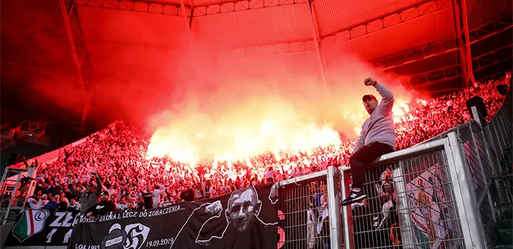 WIDEO: Oprawy kibiców Legii