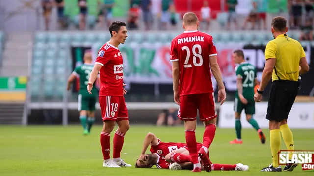 Statystyki fauli w meczu Śląsk - Piast
