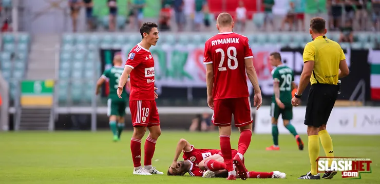 Statystyki fauli w meczu Śląsk - Piast