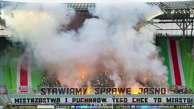 FOTO: Śląsk - Piast (kibice)