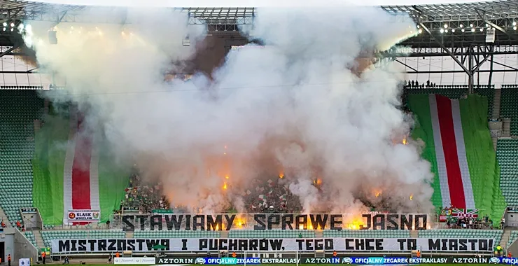FOTO: Śląsk - Piast (kibice)