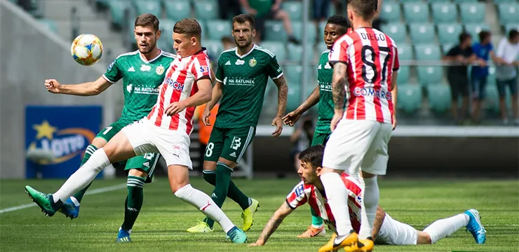 FOTO: Śląsk Wrocław - Cracovia (piłkarze)