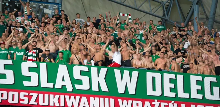 FOTO: Lech-Śląsk (kibice)