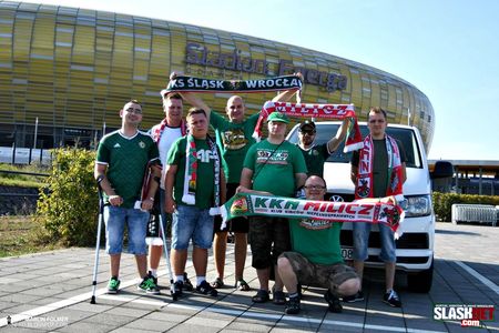 Lechia Gdańsk 1:1 Śląsk Wrocław (KIBICE)