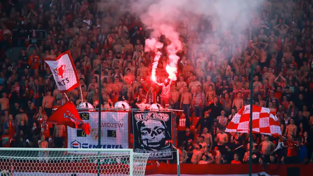 WIDEO: Widzew - Śląsk (oprawa)