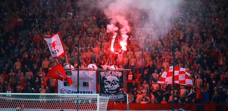WIDEO: Widzew - Śląsk (oprawa)