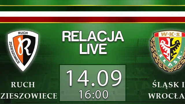 LIVE: Ruch Zdzieszowice - Śląsk II  (sobota, g.16:00)