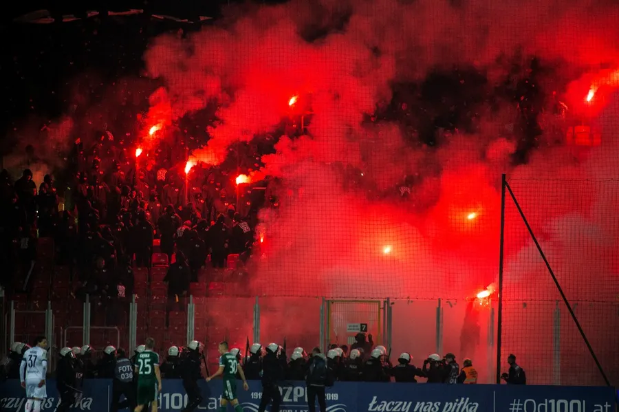 FOTO: Widzew Łódź 2:0 Śląsk Wrocław (kibice)