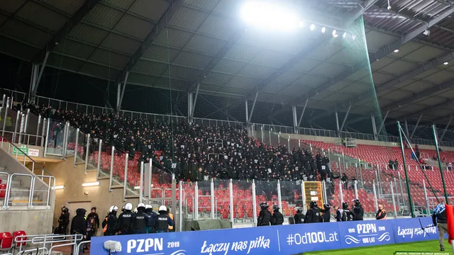 FOTO: Widzew Łódź 2:0 Śląsk Wrocław (trybuny + murawa)