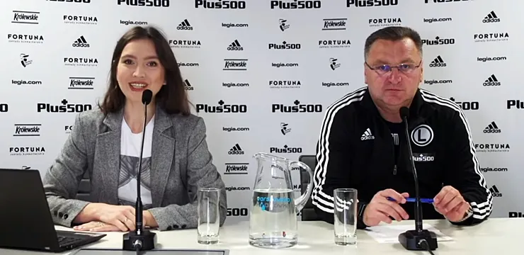 Michniewicz: W pierwszej połowie zabrakło celności przy wykończeniu akcji