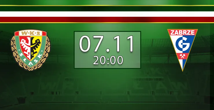 LIVE: Śląsk Wrocław - Górnik Zabrze (NA ŻYWO)