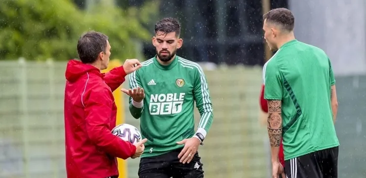 Pierwszy trening Śląska po zimowej przerwie