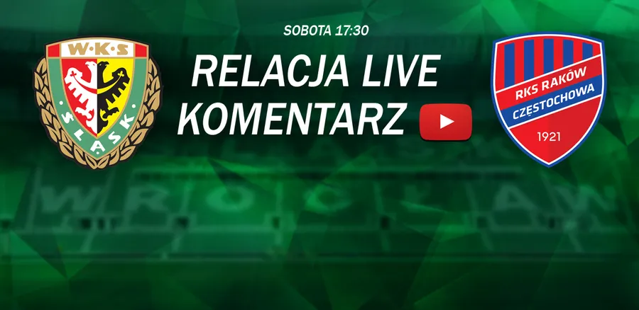 LIVE: Śląsk - Raków Częstochowa (NA ŻYWO)