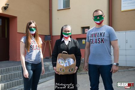 Wielki Śląsk z wizytą w Domu Dziecka „Wiosna”