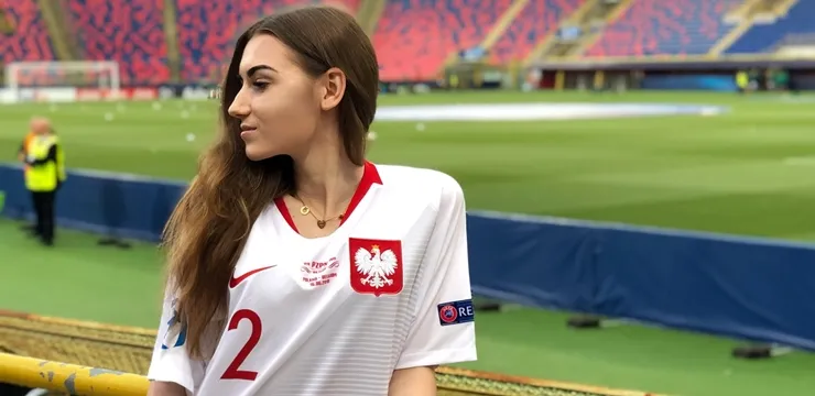 Partnerki piłkarzy: Aleksandra Łoboda