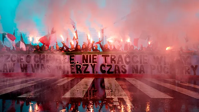 FOTO: Mobilizacja kibiców Śląska przed meczem z Legią