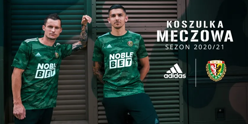 Nowe stroje Śląska Wrocław na sezon 20/21
