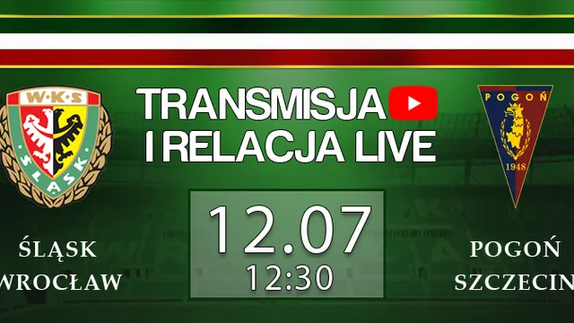 LIVE: Śląsk Wrocław - Pogoń Szczecin (NA ŻYWO)