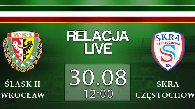 Relacja LIVE: Śląsk II Wrocław - Skra Częstochowa