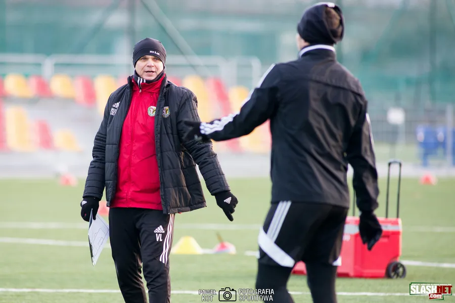 FOTO: Trening piłkarzy Śląska  