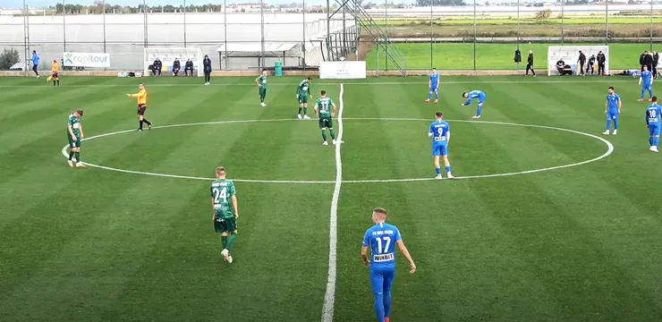 Pewne zwycięstwo w pierwszym sparingu (RELACJA)