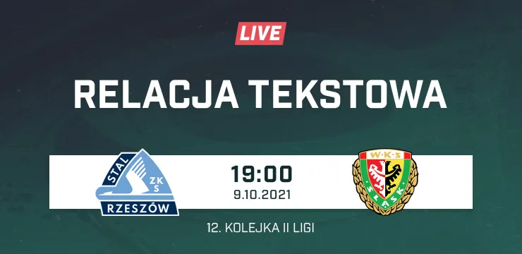 LIVE: Stal Rzeszów - Śląsk II Wrocław (NA ŻYWO)