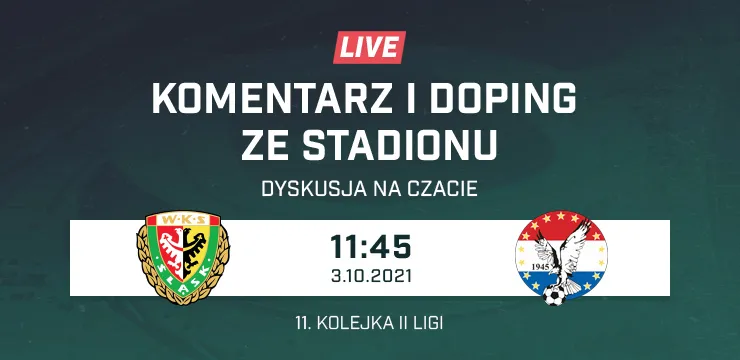 LIVE: Śląsk II Wrocław - Sokół Ostróda (NA ŻYWO)