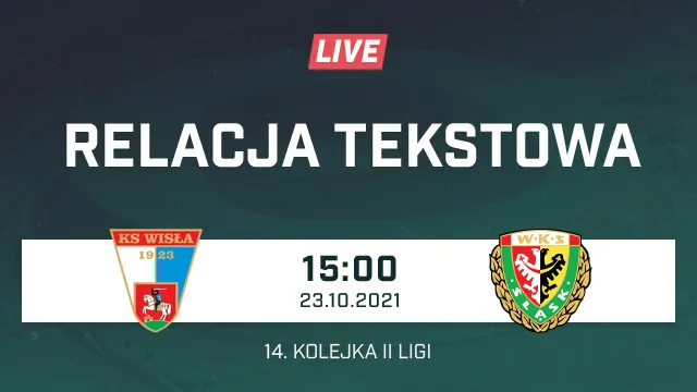 LIVE: Wisła Puławy - Śląsk II Wrocław (NA ŻYWO)