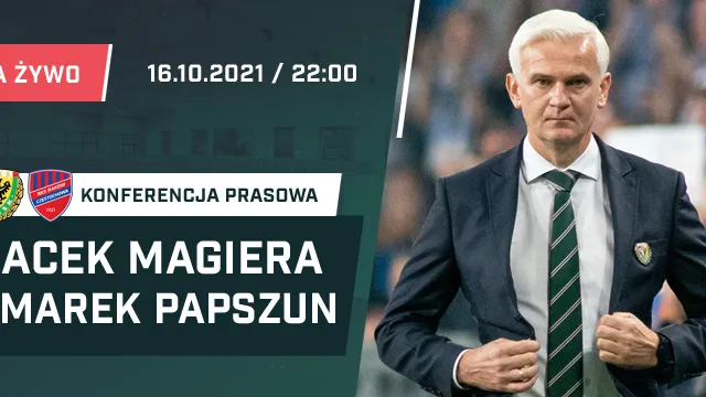 WIDEO: Trenerzy Magiera i Papszun po meczu Śląsk - Raków