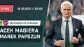 WIDEO: Trenerzy Magiera i Papszun po meczu Śląsk - Raków