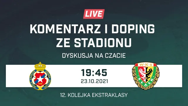 LIVE: Wisła Kraków - Śląsk Wrocław (NA ŻYWO)