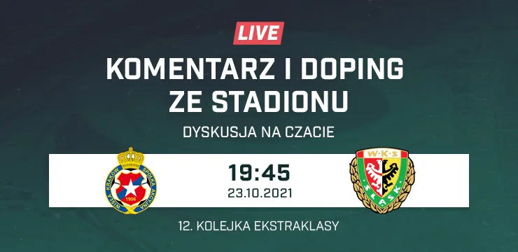 LIVE: Wisła Kraków - Śląsk Wrocław (NA ŻYWO)
