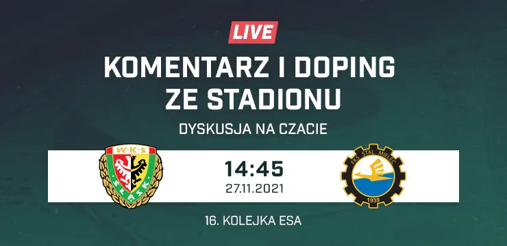 LIVE: Śląsk Wrocław - Stal Mielec (NA ŻYWO)