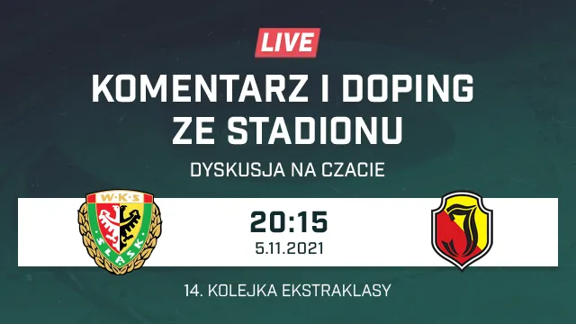 LIVE: Śląsk Wrocław - Jagiellonia Białystok (NA ŻYWO)