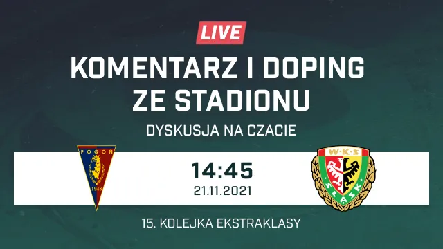 LIVE: Pogoń Szczecin - Śląsk Wrocław (NA ŻYWO)