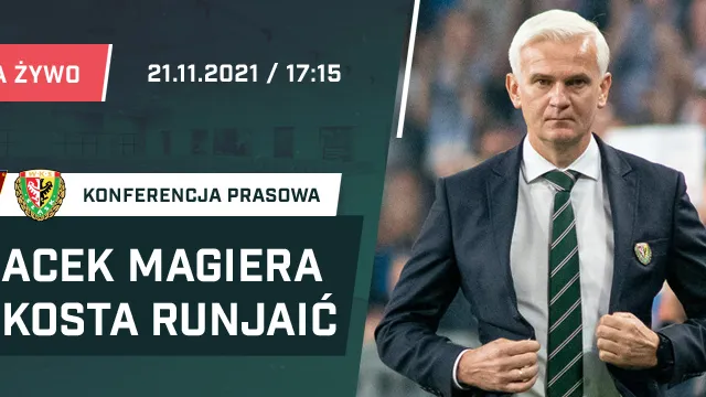 WIDEO: Trenerzy Magiera i Runjaić po meczu Pogoń 2:1 Śląsk