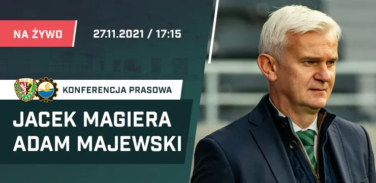 WIDEO: Trenerzy Magiera i Majewski po meczu Śląsk 2:1 Stal
