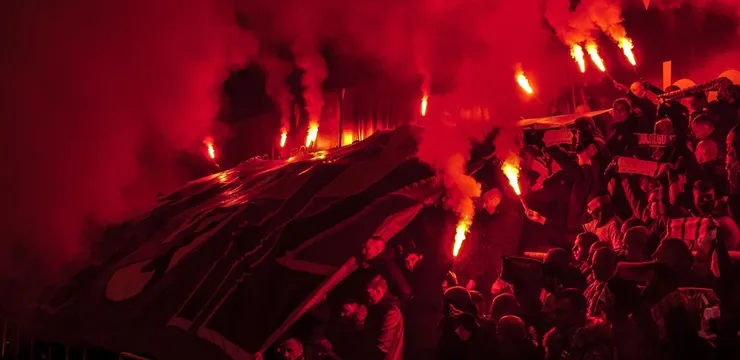 WIDEO: Oprawa kibiców Śląska