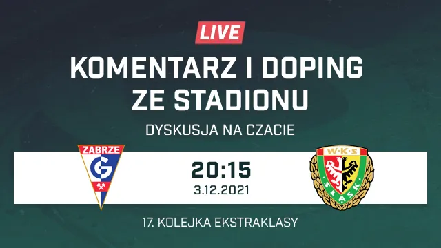 LIVE: Górnik Zabrze - Śląsk Wrocław (NA ŻYWO)
