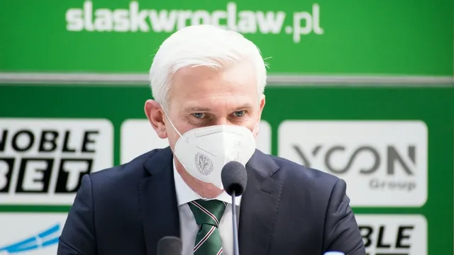 Foto: Trener Magiera przywitał się z wrocławskimi dziennikarzami