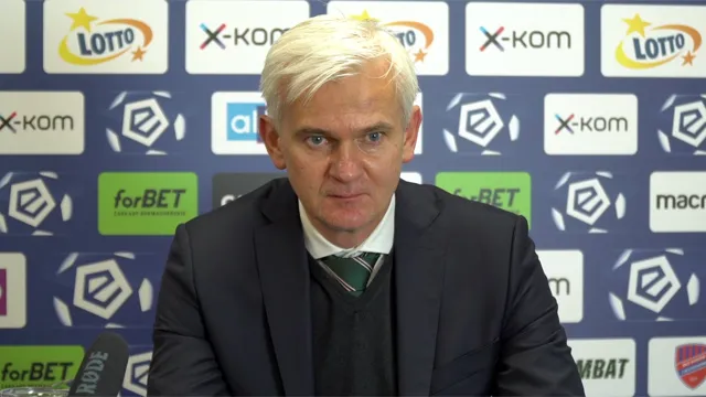 WIDEO: Magiera po porażce z Rakowem