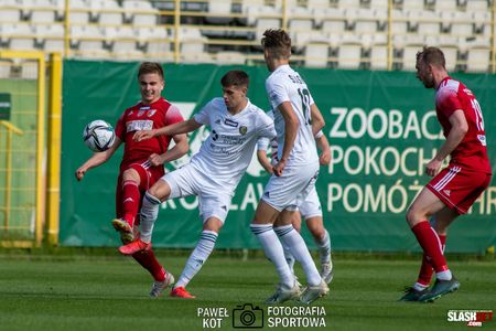 32. kolejka: Śląsk II Wrocław 1:2 Pogoń Siedlce
