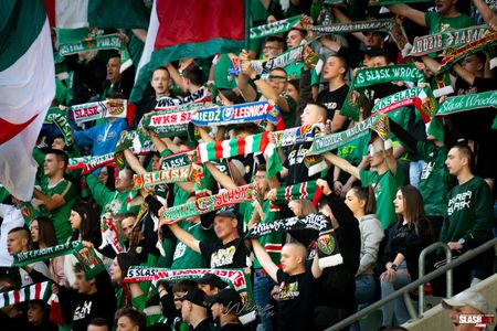 30. kolejka: Śląsk Wrocław 1:1 Stal Mielec (KIBICE)