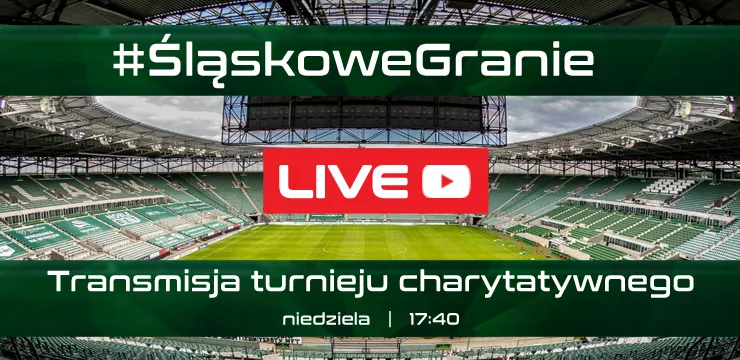 LIVE: Transmisja turnieju charytatywnego na Stadionie Wrocław