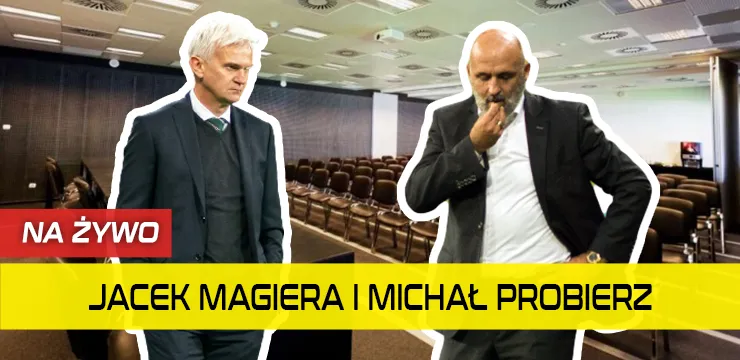 WIDEO: Magiera i Probierz po meczu Cracovia - Śląsk
