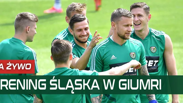 WIDEO: Trening Śląska przed meczem z Araratem